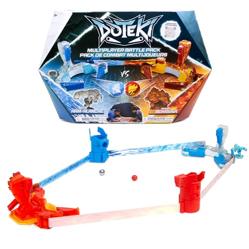 Doteki Tomy Multiplayer Battle Pack – Heatoru & Arctos Champion-Set, Dynamisches Arenaspiel für 2+ Spieler, Anpassbare Kämpfe, Kompatibel Packs, Ab 8 Jahren Doteki Tomy Multiplayer Battle Pack – Heatoru & Arctos Champion-Set, Dynamisches Arenaspiel für 2+ Spieler, Anpassbare Kämpfe, Kompatibel Packs, Ab 8 Jahren von TOMY