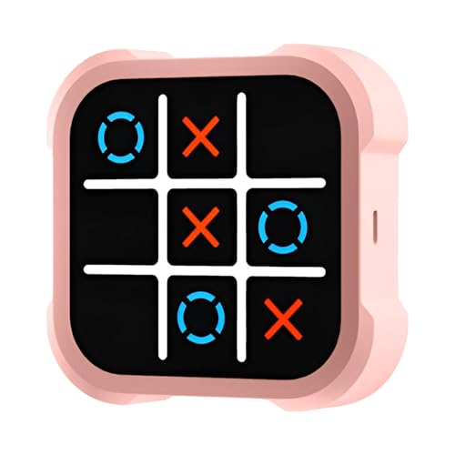 2 Stück tic-tac-Toe Spiel, 3 in 1 Puzzlespielkonsole, Tragbare Fidget Spielzeug, Brettspiel Familie ab3 4 5 6 Jahre Lernspielzeug Reisespiel für Kinder von Dottduya