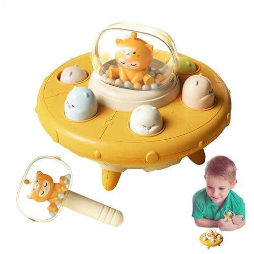 Dottduya Baby Hammer Toy, Kleinkindspiel | Interaktives Schlagenspiel mit Hammer | Pädagogische Hand-Eye-Trainingspielzeug, frühes Entwicklungslernspielzeug für Kinder über 3 Jahre alt von Dottduya