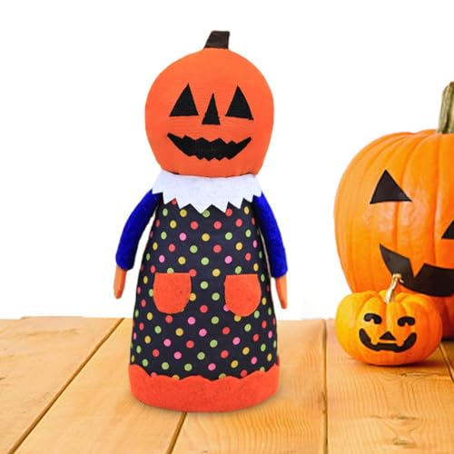 Dottduya Plüsch-Halloween-Puppe,-Plüschtier - Halloween Gefülltes -Plüschtier | Gefülltes Spielzeug, süße Halloween-Puppe, einzigartige weiche Halloween-Accessoires für das Festival von Dottduya