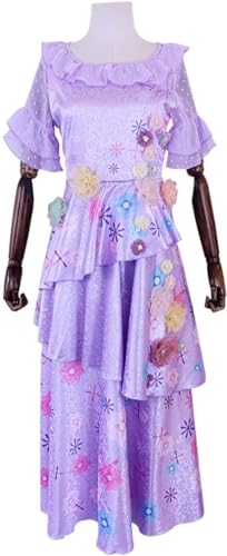 Double Villages Unisex-Kostüm, Mirabel-Kleid, Isabela Madrigal, Prinzessinnenkleid, Outfits für Mädchen und Frauen (Isabela 2, Größe S) von Double Villages
