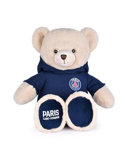 Doudou et Compagnie Bär PSG, Kapuze, 35 cm von Doudou et Compagnie