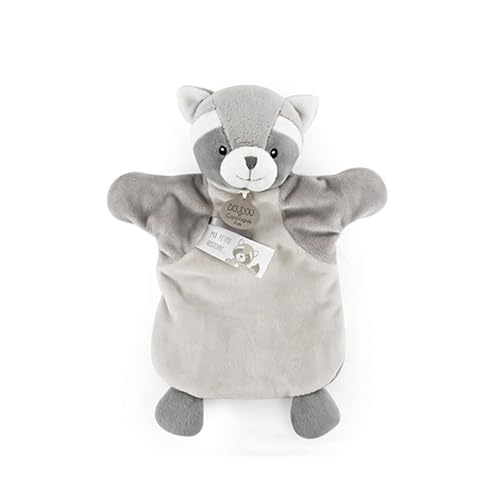 Doudou et Compagnie - Kuscheltier Handpuppe – Waschbär – DC4009 von Doudou et Compagnie