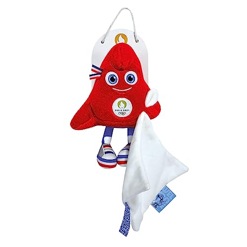Doudou et Compagnie - Maskottchen Offizielle Lizenz der Olympischen Spiele in Paris 2024 – Plüschtier mit Kuscheltier – für Baby ab Geburt – 22 cm – Rot – JO2421 Doudou et Compagnie - Maskottchen Offizielle Lizenz der Olympischen Spiele in Paris 2024 – Plüschtier mit Kuscheltier – für Baby ab Geburt – 22 cm – Rot – JO2421 von Doudou et Compagnie