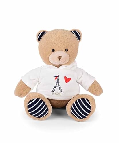 Doudou et Compagnie - Plüschbär mit Eiffelturm – 28 cm – Kollektion Amour de Paris – Design Bestickt mit französischem Geist – Plüsch zum Kuscheln – Geschenkidee Souvenir für Kinder und Erwachsene Doudou et Compagnie - Plüschbär mit Eiffelturm – 28 cm – Kollektion Amour de Paris – Design Bestickt mit französischem Geist – Plüsch zum Kuscheln – Geschenkidee Souvenir für Kinder und Erwachsene von Doudou et Compagnie