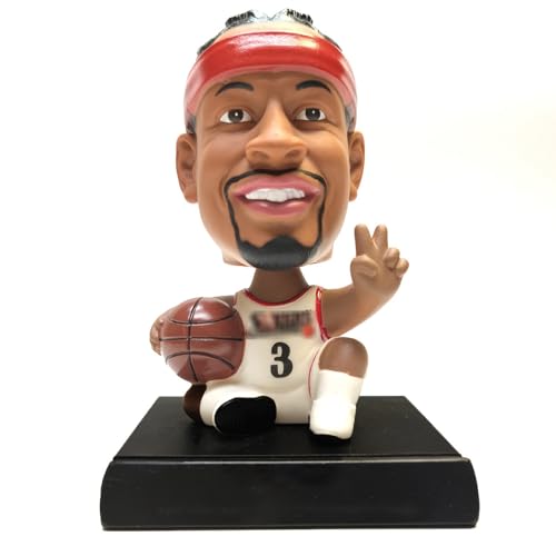 Doyomtoy Basketball-Star Wackelkopf-Figuren, NBA-Basketball-Stars, Kobe, Curry, James, Durant, Harden, Iverson, Autoschmuck, Zimmerschmuck. von Doyomtoy