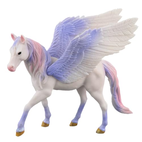 Doyomtoy Einhorn Spielfigur Regenbogeneinhorn,Mythische Pegasus Einhorn Modell Magische Energie Kreatur Solide Farbige Einhorn Doyomtoy Einhorn Spielfigur Regenbogeneinhorn,Mythische Pegasus Einhorn Modell Magische Energie Kreatur Solide Farbige Einhorn von Doyomtoy