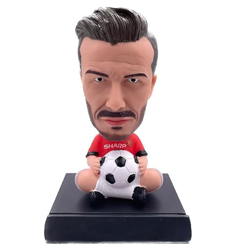 Doyomtoy Fußball-Star-Dekorationen für Zimmerdekoration, Desktop-Ornamente, Auto-Puppen, Fußball-Stars Messi, C Luo, Beckham, Neymar... von Doyomtoy