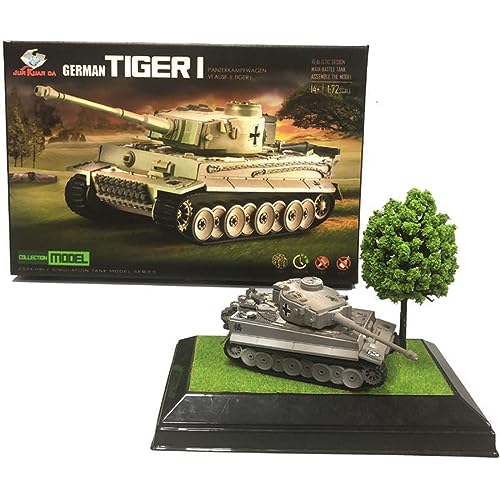 Doyomtoy Tiger Tank Set, Tank Models, War Puzzle Toy, Birthday Gifts for Kids and Adults, Collectibles, Displays von Doyomtoy