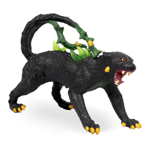 Doyomtoy Warcraft Schattenpanther Spielfigur Realistische Mythische Monster Panther Mythische Modell Magische Energie Kreatur Solide Farbige von Doyomtoy