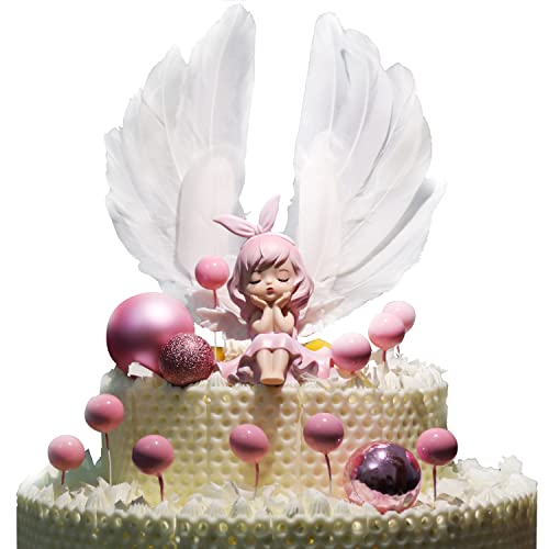 Engel Figuren für Torte,14 Stück Engel Kuchen Eisprinzessin Figuren Set,Engel, Engelsflügel stehen für Glück Cake Topper blinkende Und kleine Kugeln Tortendeko für Party Kuchen Engel Figuren für Torte,14 Stück Engel Kuchen Eisprinzessin Figuren Set,Engel, Engelsflügel stehen für Glück Cake Topper blinkende Und kleine Kugeln Tortendeko für Party Kuchen von Doyomtoy