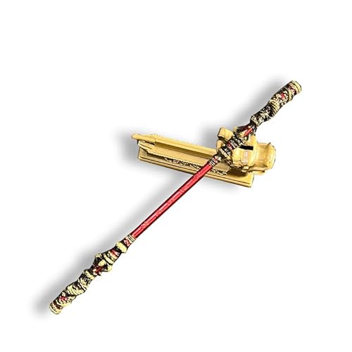 Schwarzer Mythos Wukong Spiel Peripherie Spielzeug Handpuppe direkt das Schicksal der Goldband Stick 30CM alle Metallhandwerk Ornamente von Doyomtoy