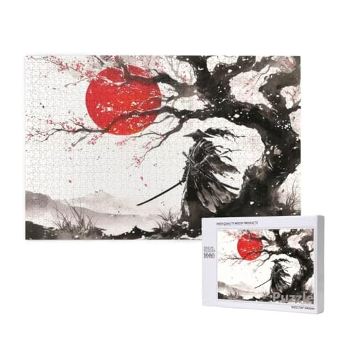 Puzzle 1000 Teile Erwachsene, Japan Puzzle Krieger Muster Design, Groß Holz Jigsaw 75x50cm Size mit Geschenkboxverpackung for Wanddeko Wohnzimmer, Geschenke für Frauen, Geschenke für Männer,Model23 Puzzle 1000 Teile Erwachsene, Japan Puzzle Krieger Muster Design, Groß Holz Jigsaw 75x50cm Size mit Geschenkboxverpackung for Wanddeko Wohnzimmer, Geschenke für Frauen, Geschenke für Männer,Model23 von Dozsconz