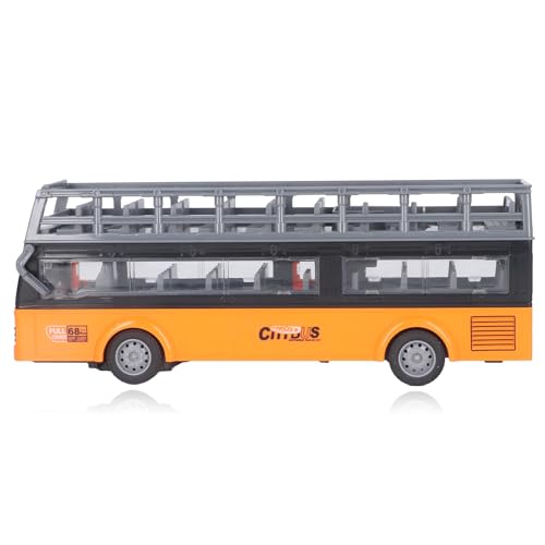 Dpofirs RC Truck Ferngesteuerter Bus, Ferngesteuerter Bus Elektronische 4 Kanäle Öffnende Türen Beschleunigungsfunktion RC DoubleDecker Bus Autos Spielen Spielzeug Geburtstagsgeschenk (QH204 9 von Dpofirs