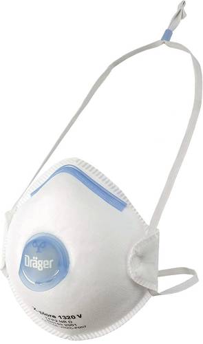 Dräger X-plore 1320 FFP2V 3951214 Atemschutz Einweghalbmaske FFP2 10 St. EN 149:2001, EN 149:2009 D von Dräger