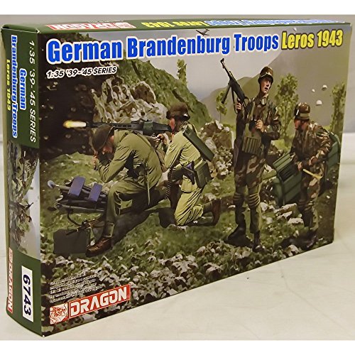 Unbekannt Dragon 500776743 - 1:35 German Brandenburg Troops, Leros'43, Figuren von Dragon Alliance