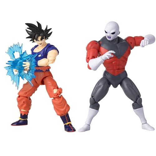 Dragon Stars Series – Dragon Ball Super – Goku Ultra-Instinct Zeichen vs Jiren, 16,5 cm Kampfpack-Actionfiguren-Set von Dragon Ball Super