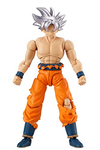 Dragon Ball Evolve 36276 Ultra Instinct Goku Actionfigur, in 12,5 cm Größe von BANDAI