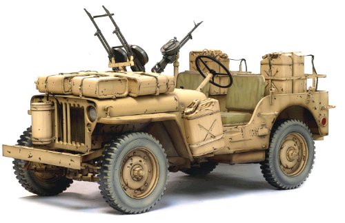 Dragon 500075038 - SAS 4X 4 Desert Raider 1:6, Jeep von Dragon Models