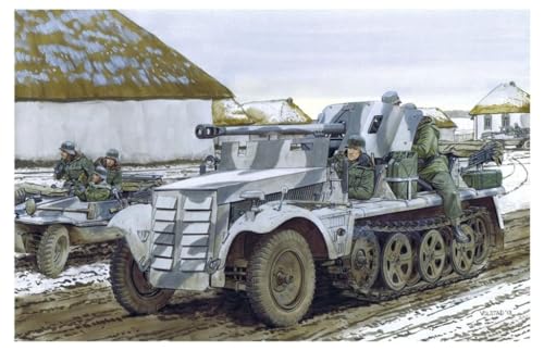 Dragon 500776719-1:35 PAK 38 auf Zugkraftwagen, 1 ton, 5 cm von Dragon Models