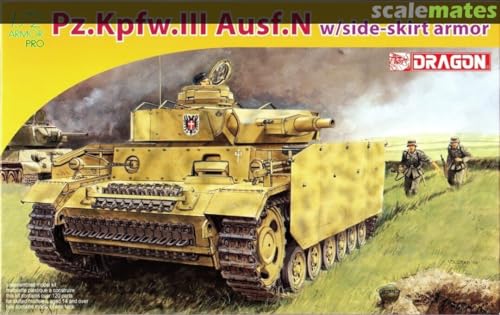 Dragon 500777407-1:72 Panzerkampfwagen III Ausführung N w/Schürzen Ten von Dragon Models