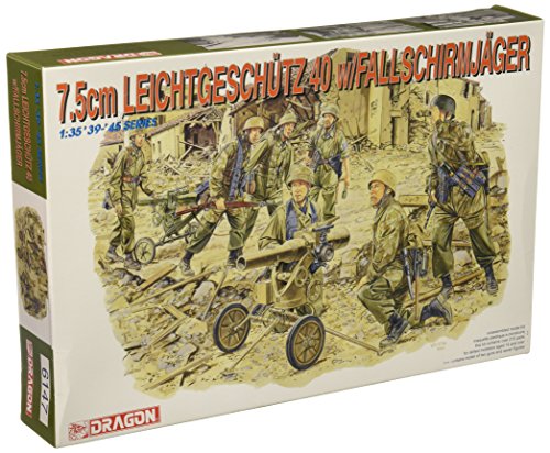 Dragon Models Leichtgeschutzw 40 w/Crew Model Kit (1/35 Scale), 7,5 cm von Dragon Models