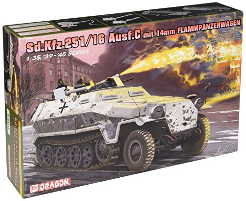 Dragon Models 1/35 Sd.Kfz.251/16 AUSF.C Flammpanzerwagen Bauset von Dragon Models