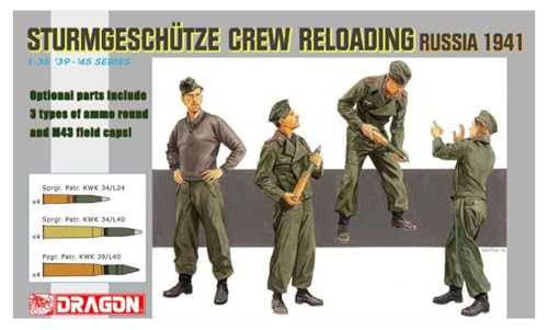 Sturmgesch.Crew Rel. 1:35 von Dragon Models