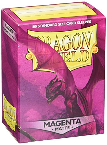 Arcane Tinmen ART11026 Dragon Shield Standard Sleeves Nein Matte Size 100pk-Magenta, Multicoloured, 100 Count von Dragon Shield