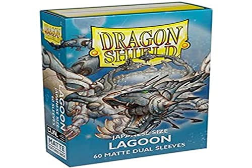 Dragon Shield Japanese size Dual Matte Sleeves - Lagoon 'Saras' (60 Sleeves) von Dragon Shield