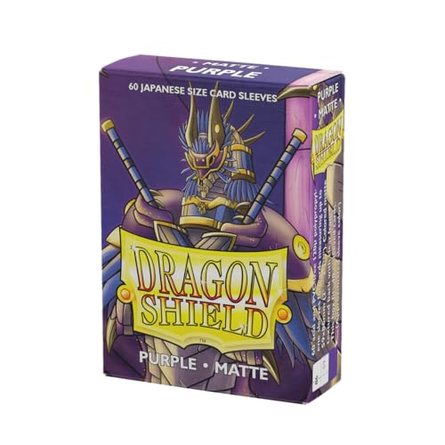 Dragon Shield ART11109 Japanese Size Sleeves 60pk, Matte Purple Dragon Shield ART11109 Japanese Size Sleeves 60pk, Matte Purple von Dragon Shield