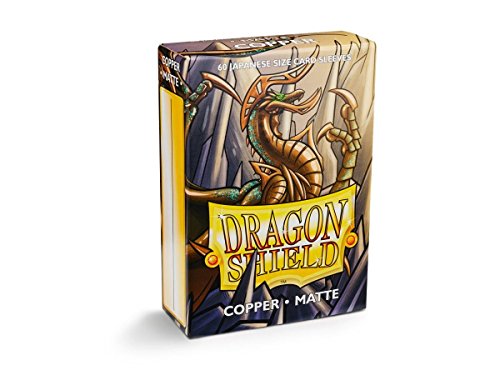 Dragon Shield Small Sleeves - Japanese Matte Copper (60 Sleeves) von Dragon Shield