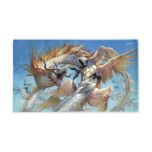 Arcane Tinmen Dragon Shield: The Ejsingandr Playmat - Vollfarbig bedruckte Spielmatte, rutschfest, 61 x 35 cm, Naturkautschuk, inklusive stabilem Playmat-Röhrchen, kompatibel mit TCGs und LCGs von Dragon Shield