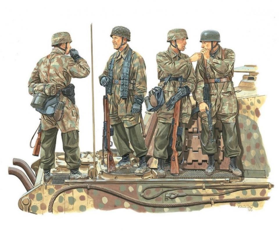 3.Fallschirmjäger Division (Ardennen 1944) von Dragon