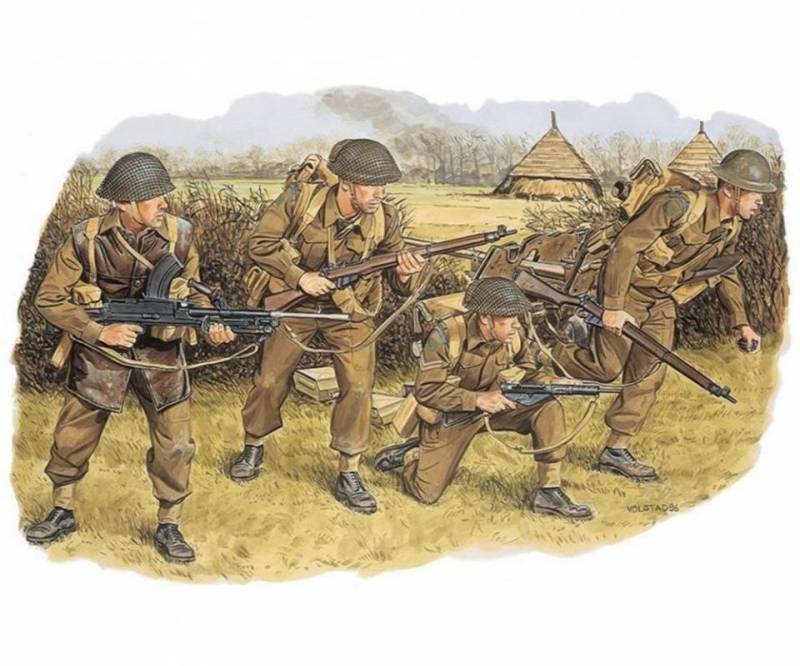 Brit.Commonw.Troops NW EUROPE 1944 von Dragon