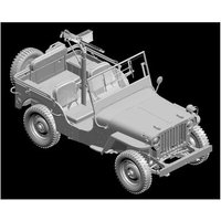 DRAGON 500075050 1:6 1/4Ton4x4 Truck w/.30-cal MachineGun von Dragon