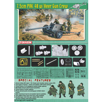 DRAGON 500776249 1:35 7.5cm PAK 40 w/Heer Gun Crew von Dragon