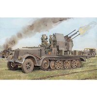 DRAGON 540006525 1:35 Sd.Kfz.7/12cm Flakvierling 38 / SFL von Dragon