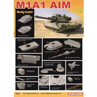 DRAGON 540007614 1:72 M1A1 Abrams AIM von Dragon