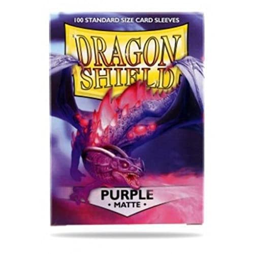 Arcane Tinmen ART11009 Dragon Shield: Matte – Purple (100) von Dragon Shield