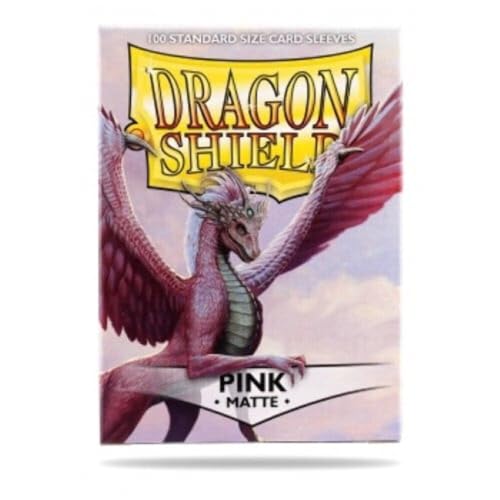 Arcane Tinmen ART11012 Dragon Shield: Matte – Pink (100) von Dragon Shield