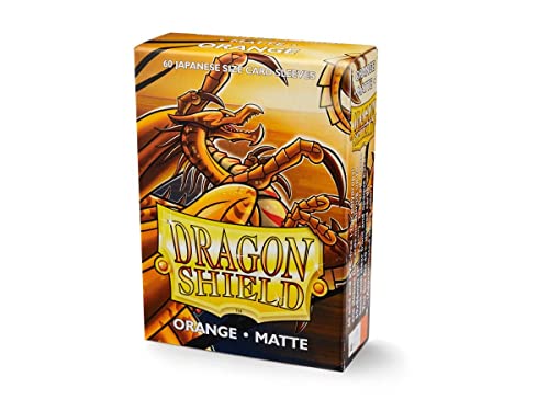 Arcane Tinmen ApS ART11113 Dragon Shield Japanese Card Game, Matte Orange (60 cards) [englische Version] von Arcane Tinmen