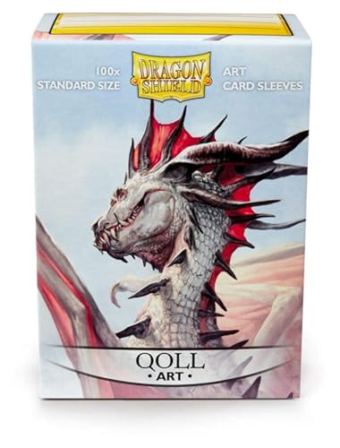 Arcane Tinmen ApS ART12013 Dragon Shield: Art Sleeves Classic QOLL limitiert, Mehrfarbig von Arcane Tinmen