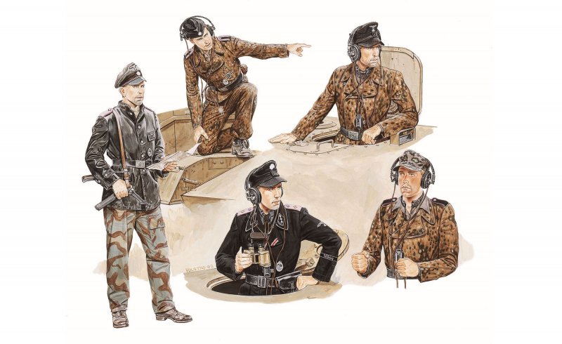 German Tank Crew 1944/45 von Dragon