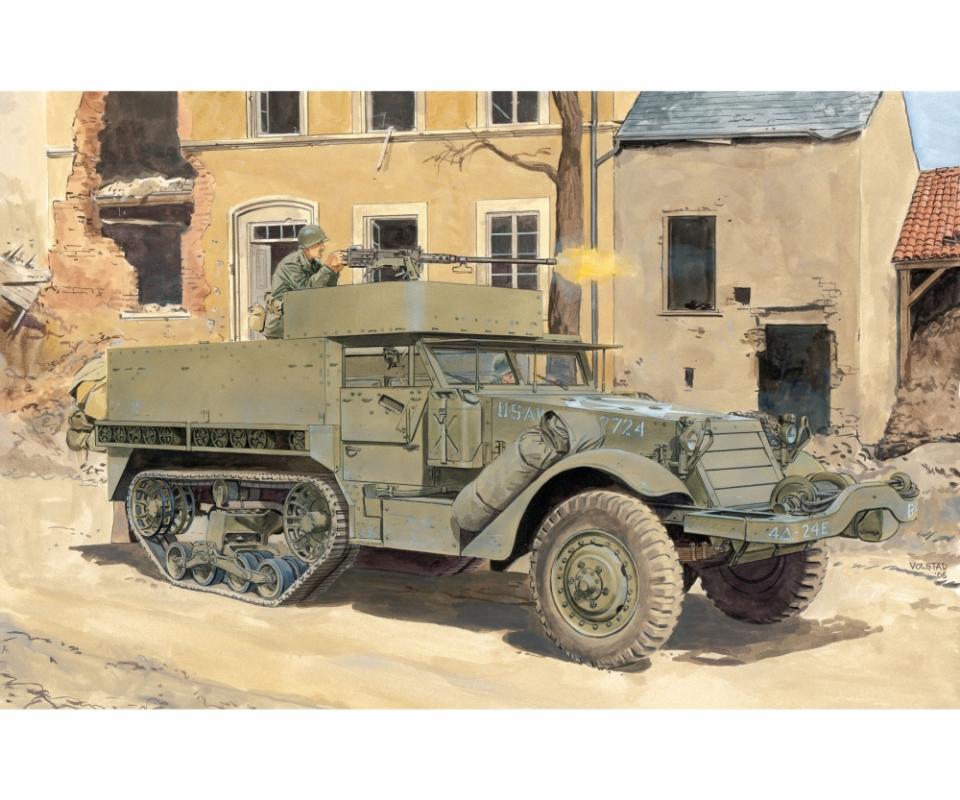 M3A1 Half-Track (3 in 1)  - M3/M3A1 von Dragon