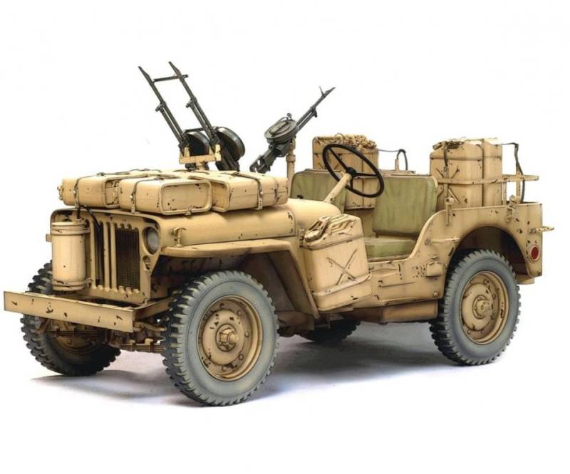 SAS 4x4 Desert Raider von Dragon