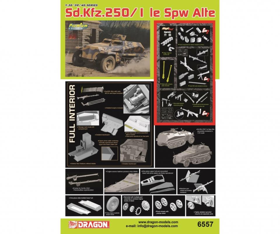 Sd.Kfz.250/1 le SPW Alte von Dragon