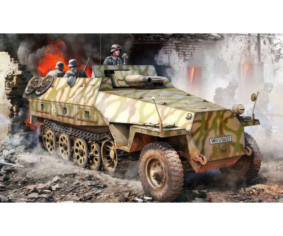 Sd.Kfz.251/9 Ausf.D m.7.5cmKanone37 Sd.Kfz.251/9 Ausf.D m.7.5cmKanone37 von Dragon