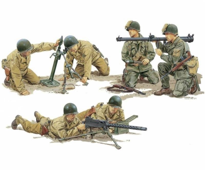 US Army Support Weapon Teams von Dragon