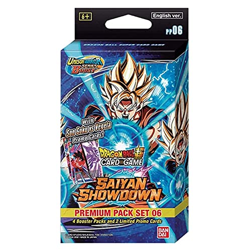 Unison Warrior Series 15 UW6 Premium Pack 06 PP06 Dragon Ball Super Saiyan Showdown von BANDAI